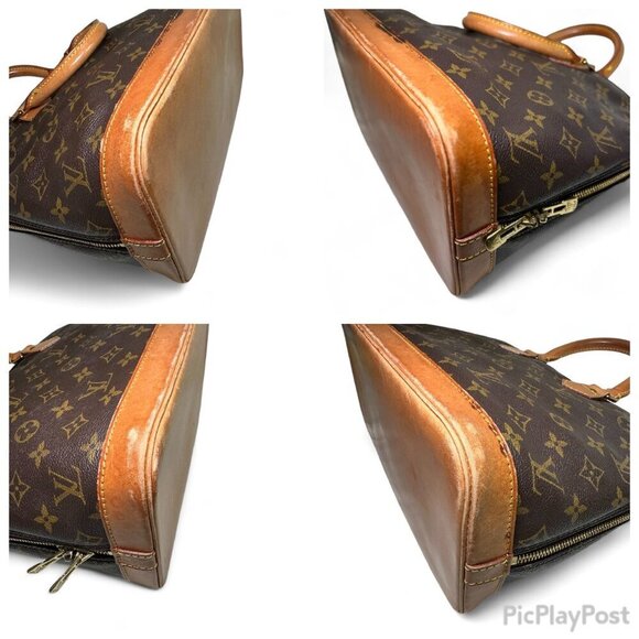 Louis Vuitton Monogram Alma PM Brown Canvas Handbag - Picture 2 of 16